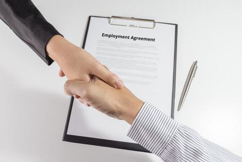 Contract of employment template cover image