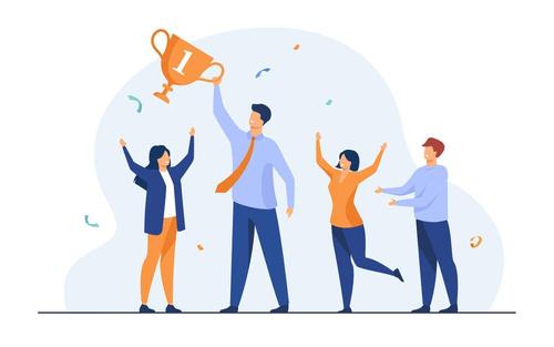 Employee of the month award letter template cover image