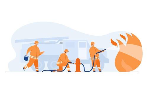 Fire safety and prevention policy template cover image