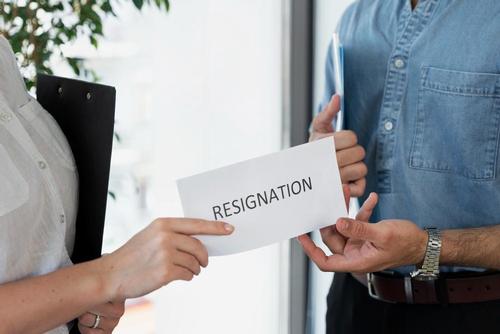 Resignation acceptance letter template cover image